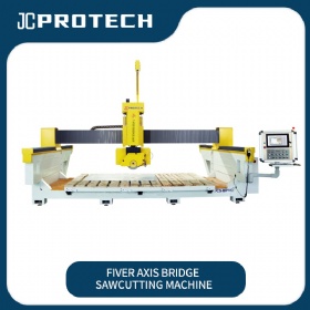 5 Axis CNC Stone Cutting Bridge Saw For Granite & Marble