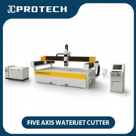 JCPROTECH Stone Metal Tile 5 Axis Water Jet Cutting Machine