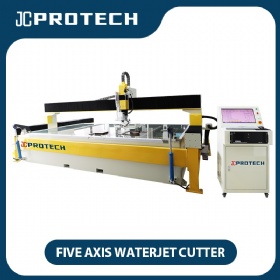 Granite Tile Cutting Machine CNC Waterjet For Quartz